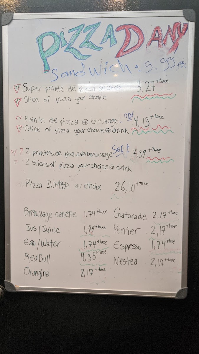 Pizza Dany Menu - Image 1